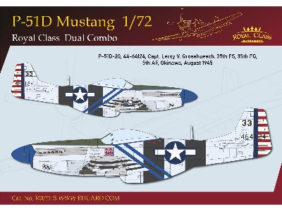 P-51D MUSTANG DUAL COMBO 1/72 - zdjęcie 22