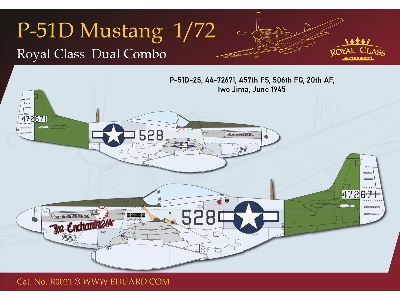 P-51D MUSTANG DUAL COMBO 1/72 - zdjęcie 24