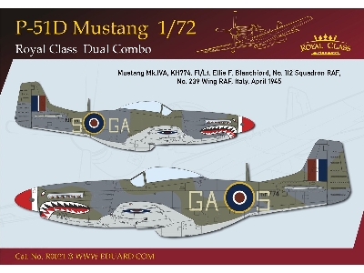 P-51D MUSTANG DUAL COMBO 1/72 - zdjęcie 25