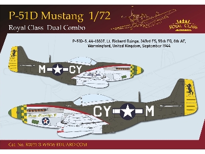 P-51D MUSTANG DUAL COMBO 1/72 - zdjęcie 27