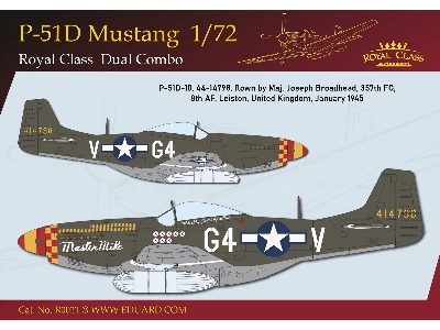 P-51D MUSTANG DUAL COMBO 1/72 - zdjęcie 29