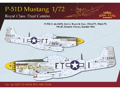 P-51D MUSTANG DUAL COMBO 1/72 - zdjęcie 30