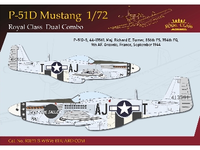 P-51D MUSTANG DUAL COMBO 1/72 - zdjęcie 31