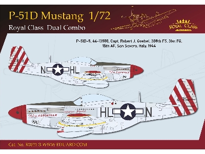 P-51D MUSTANG DUAL COMBO 1/72 - zdjęcie 32