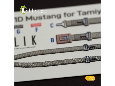 P-51d Mustang - Interior 3d Decal For Tamiya Kit - zdjęcie 7
