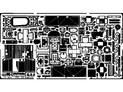  PZL-23 Karas 1/72 - Heller - blaszki - zdjęcie 1