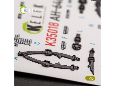 Ah-64d Apache - Interior 3d Decals For Takom Kit - zdjęcie 7