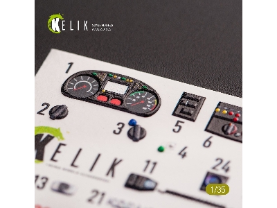 Kozak-2 Ukrainian Mrap - 3d Decals For Icm Kit - zdjęcie 4