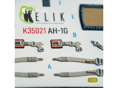 Ah-1g 'cobra' Interior 3d Decals For Icm Kit - zdjęcie 6