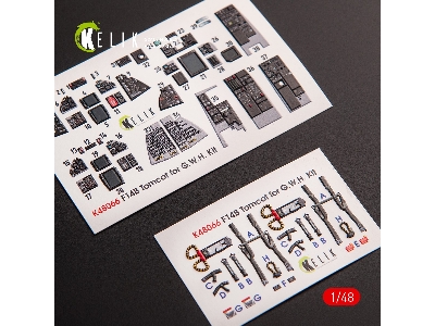 F-14b Tomcat - Interior 3d Decals For Gwh Kit - zdjęcie 1