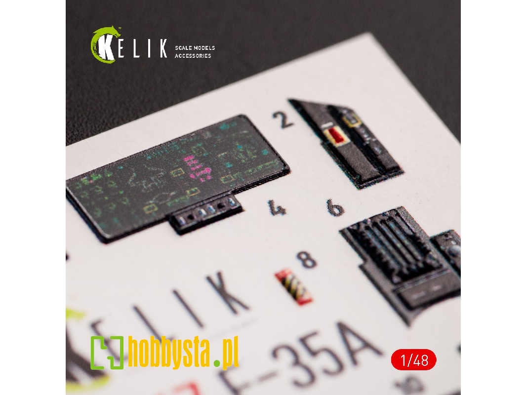 F-35a - Interior 3d Decals For Tamiya Kit - zdjęcie 1 F-35a - Interior 3d Decals For Tamiya Kit - zdjęcie 1