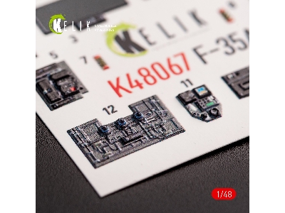 F-35a - Interior 3d Decals For Tamiya Kit - zdjęcie 7