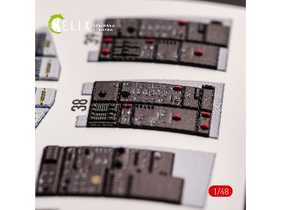 F-14a Tomcat Late - Interior 3d Decals For Tamiya Kit - zdjęcie 5