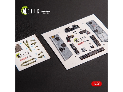F-5n - Interior 3d Decals For Afv Club Kit - zdjęcie 2