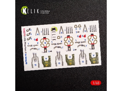 F-4e 'phantom Ii' - Interior 3d Decals For Meng Kit - zdjęcie 2
