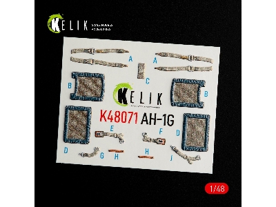 Ah-1g Interior 3d Decals For Icm/Specialhobby Kit - zdjęcie 2