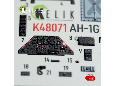 Ah-1g Interior 3d Decals For Icm/Specialhobby Kit - zdjęcie 4