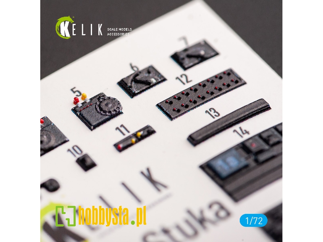 Junkers Ju 87d-3 Stuka - Interior 3d Decal For Special Hobby Kit - zdjęcie 1 Junkers Ju 87d-3 Stuka - Interior 3d Decal For Special Hobby Kit - zdjęcie 1