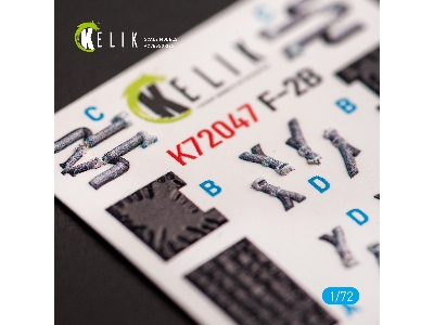 Jasdf F-2b Fighter - Interior 3d Decals For Finemolds Kit - zdjęcie 7