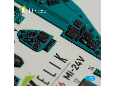 Mi-24v Interior 3d Decals For Hobbyboss Kit - zdjęcie 3