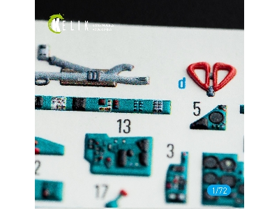 Mig-23 Ml/Mla Interior 3d Decals For Clearprop Kit - zdjęcie 3