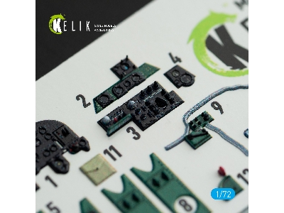 M6a1 Seiran Interior 3d Decals For Tamiya Kit - zdjęcie 1
