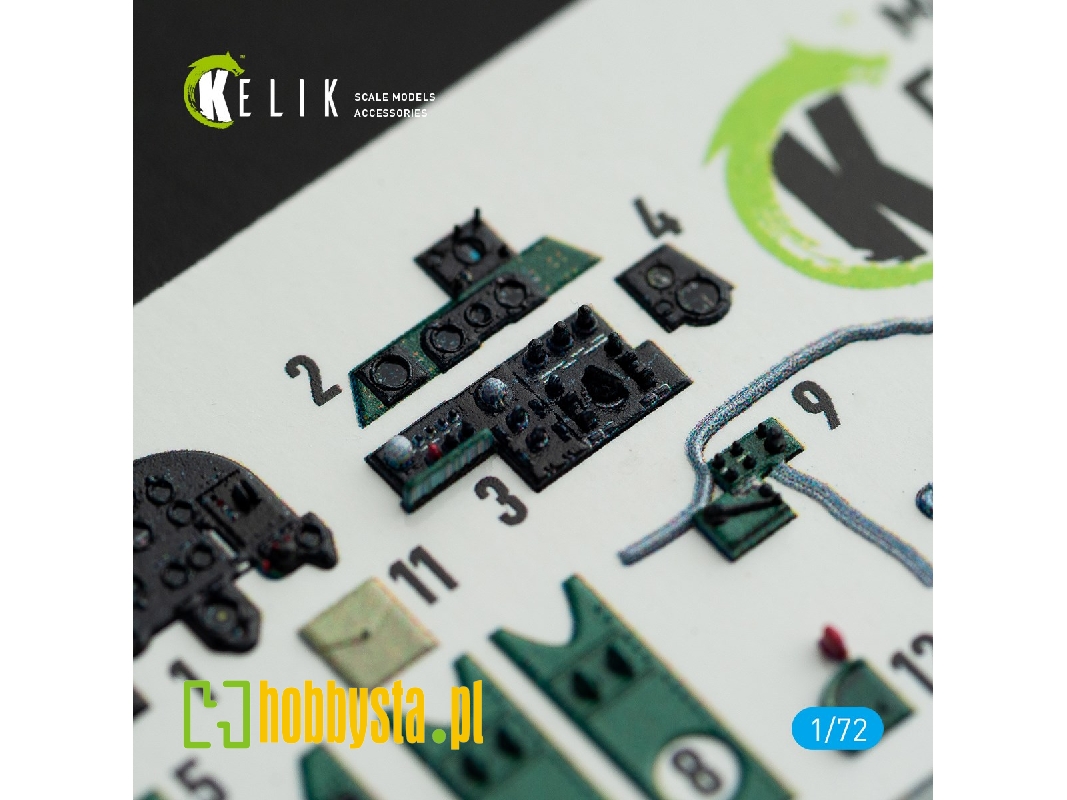 M6a1 Seiran Interior 3d Decals For Tamiya Kit - zdjęcie 1 M6a1 Seiran Interior 3d Decals For Tamiya Kit - zdjęcie 1