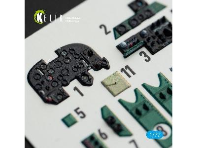M6a1 Seiran Interior 3d Decals For Tamiya Kit - zdjęcie 4