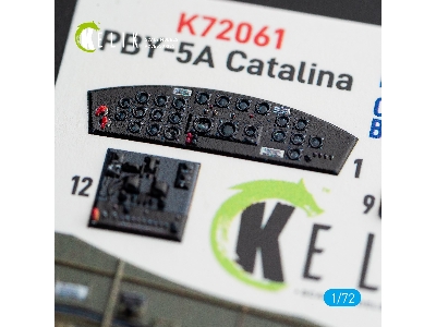 Pby-5a Catalina Interior 3d Decals For Tamiya Kit - zdjęcie 1