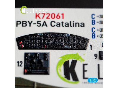 Pby-5a Catalina Interior 3d Decals For Tamiya Kit - zdjęcie 5