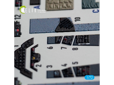 A1h Skyraider Interior 3d Decals For Hasegawa Kit - zdjęcie 2
