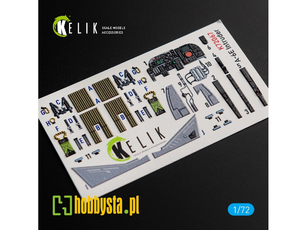 A-6e Intruder Interior 3d Decals For Italeri Kit - zdjęcie 1 A-6e Intruder Interior 3d Decals For Italeri Kit - zdjęcie 1