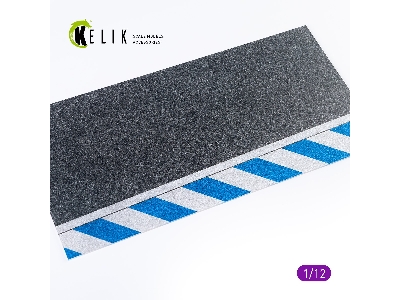 Asphalt Road Moto Race Track Type 2 Base - Acrylic 3mm (180mm X 357mm) - zdjęcie 1