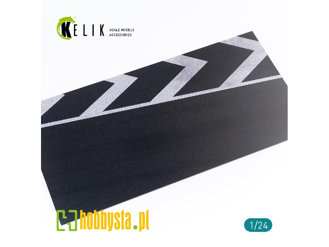 Asphalt Road Race Track Base - Acrylic 3mm (180mm X 357mm) - zdjęcie 1 Asphalt Road Race Track Base - Acrylic 3mm (180mm X 357mm) - zdjęcie 1