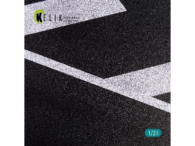 Asphalt Road Race Track Base - Acrylic 3mm (180mm X 357mm) - zdjęcie 4