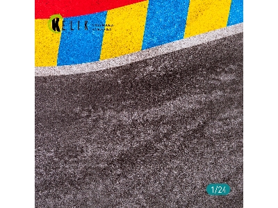 Asphalt Road 24 Hours Of Le Mans Turn Base - Acrylic 3mm (180mm X 357mm) - zdjęcie 4