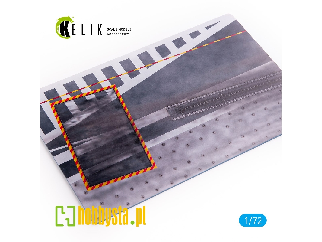 Charles De Gaulle Deck Base - Acrylic 3mm (280mm X 180mm) (170g) - zdjęcie 1 Charles De Gaulle Deck Base - Acrylic 3mm (280mm X 180mm) (170g) - zdjęcie 1