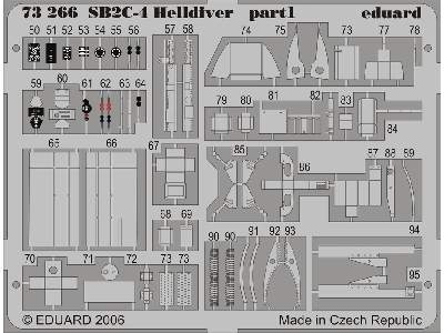  SB2C-4 1/72 - Academy Minicraft - blaszki - zdjęcie 2