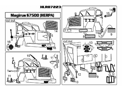 Magirus S7500 (For Herpa) - zdjęcie 3