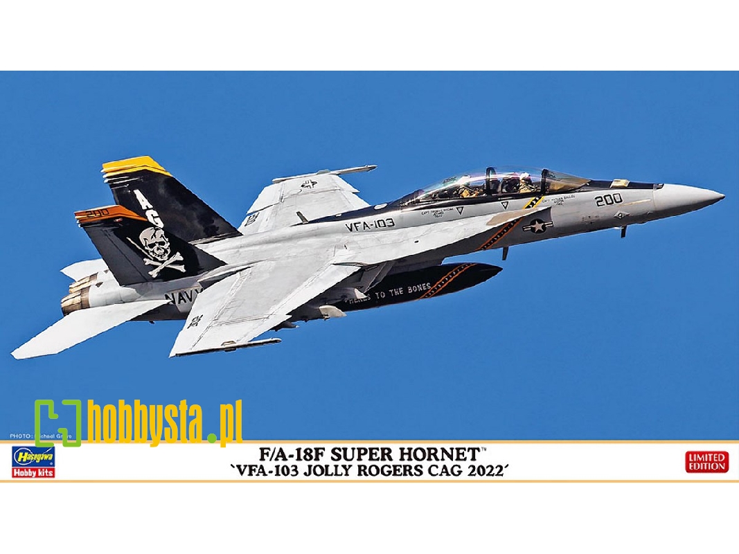 Boeing F/A-18 F Super Hornet - 'vfa-103 Jolly Rogers Cag 2022' - zdjęcie 1 Boeing F/A-18 F Super Hornet - 'vfa-103 Jolly Rogers Cag 2022' - zdjęcie 1