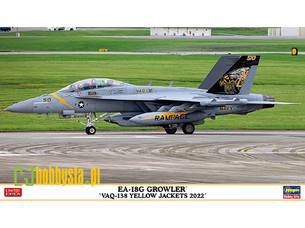 Boeing Ea-18 G Growler - 'vaq-138 Yellow Jackets 2022' - zdjęcie 1 Boeing Ea-18 G Growler - 'vaq-138 Yellow Jackets 2022' - zdjęcie 1