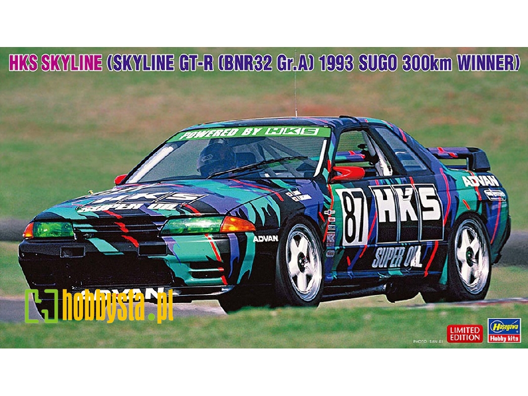 Nissan Skyline - Hks Team - Skyline Gt-r (Bnr32 Gr.A) 1993 Sugo 300 Km Winner - zdjęcie 1 Nissan Skyline - Hks Team - Skyline Gt-r (Bnr32 Gr.A) 1993 Sugo 300 Km Winner - zdjęcie 1