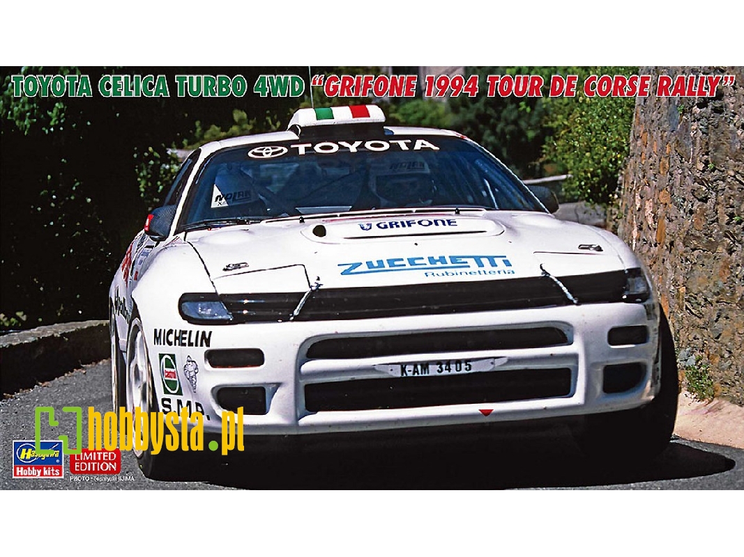 Toyota Celica Turbo 4wd - Grifone 1994 Tour De Corse Rally - zdjęcie 1 Toyota Celica Turbo 4wd - Grifone 1994 Tour De Corse Rally - zdjęcie 1