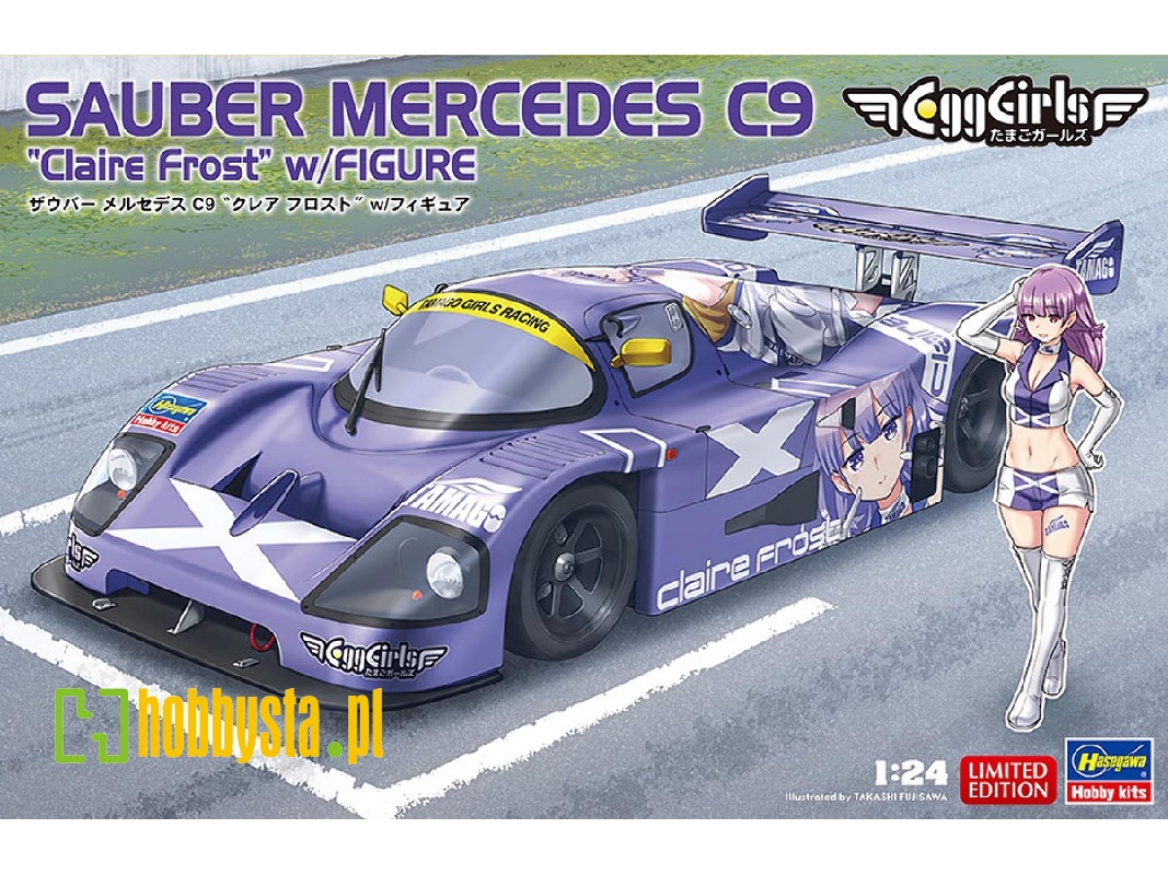 Sauber Mercedes C9 With Figure - zdjęcie 1 Sauber Mercedes C9 With Figure - zdjęcie 1