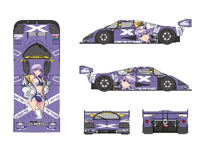 Sauber Mercedes C9 With Figure - zdjęcie 2