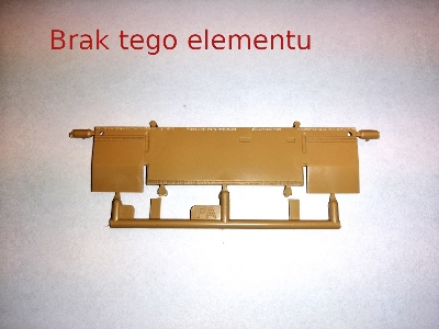 Tiger I - producja początkowa 1943 - BRAK ELEMENTU - zdjęcie 2