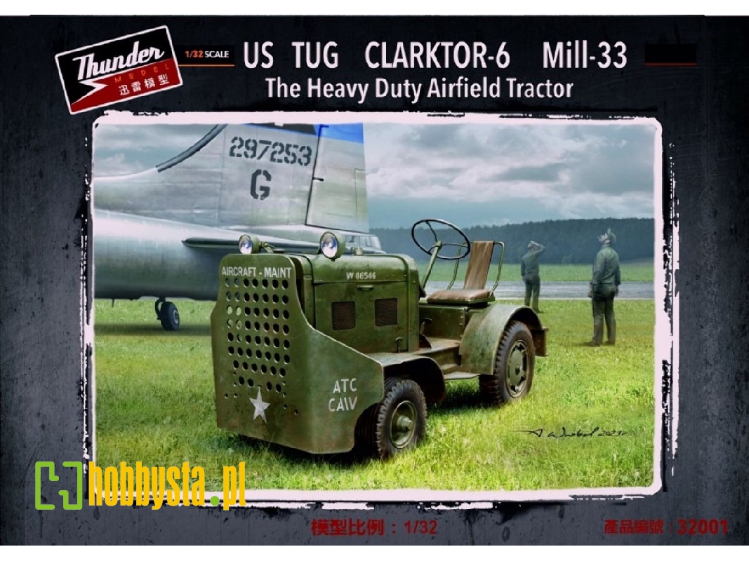 Us Tug Clarktor-6 Mill-33 - The Heavy Duty Airfield Tractor - zdjęcie 1 Us Tug Clarktor-6 Mill-33 - The Heavy Duty Airfield Tractor - zdjęcie 1