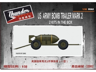Us Army Bomb Trailer Mark 2 (2 Kits In The Box) - zdjęcie 1
