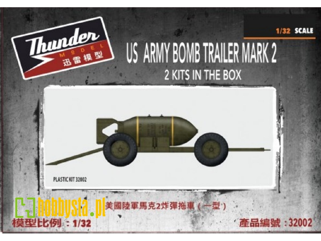 Us Army Bomb Trailer Mark 2 (2 Kits In The Box) - zdjęcie 1 Us Army Bomb Trailer Mark 2 (2 Kits In The Box) - zdjęcie 1
