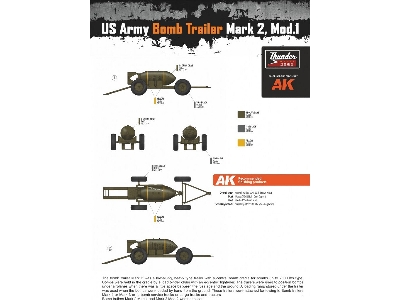 Us Army Bomb Trailer Mark 2 (2 Kits In The Box) - zdjęcie 2